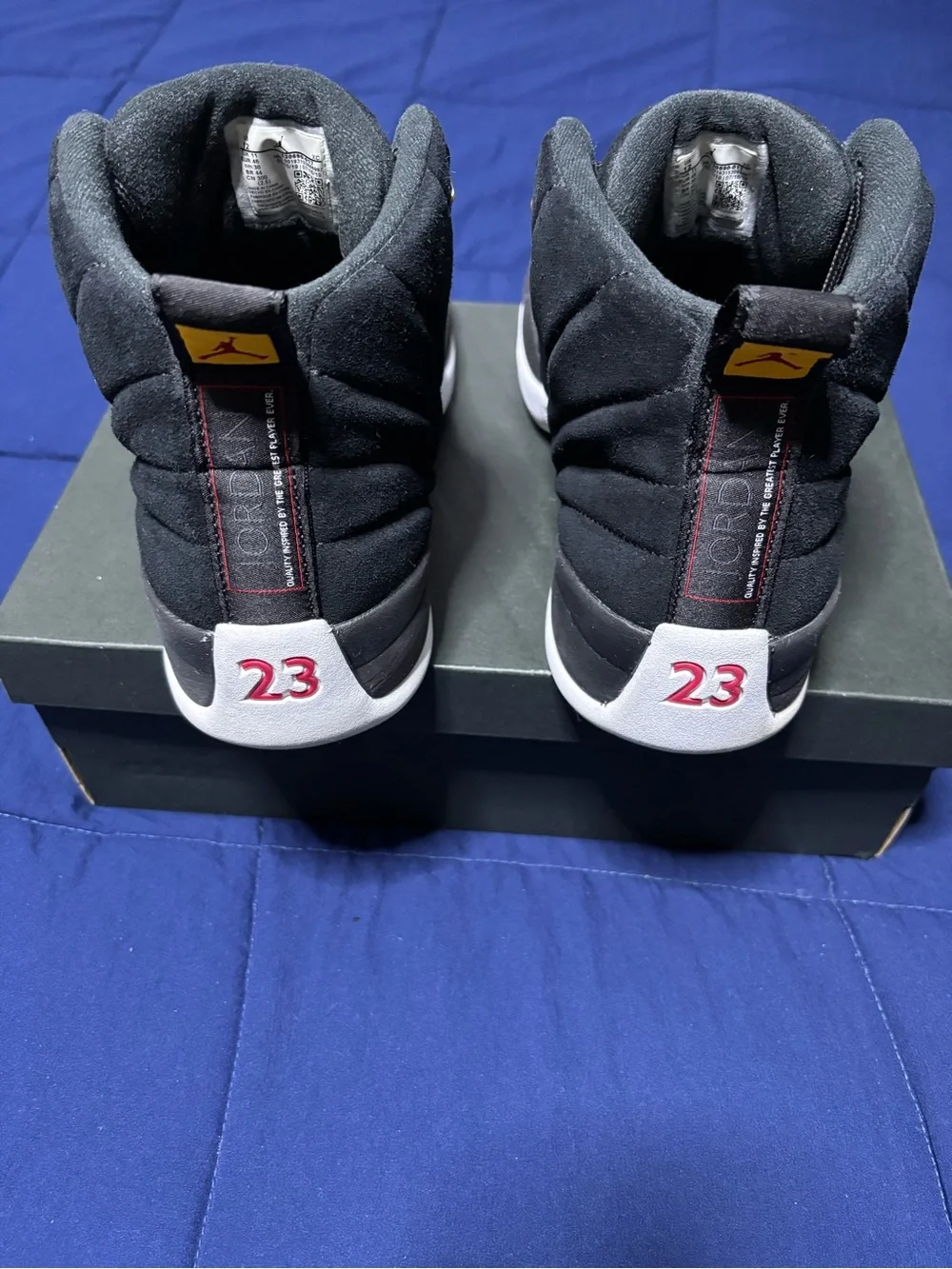 Jordan 12 Retro Reverse Taxi 2019 Size 12
